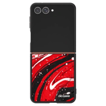 Obal pre Samsung Galaxy Z Flip7 5G - Red black