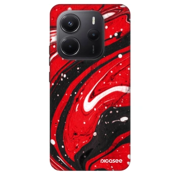 Obal pre Xiaomi Redmi Note 14 5G - Red black