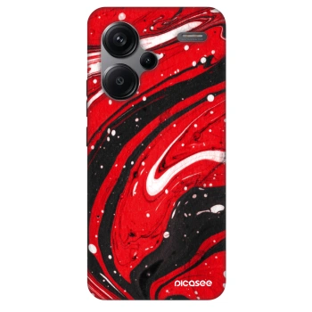 Obal pre Xiaomi Redmi Note 13 Pro+ 5G - Red black