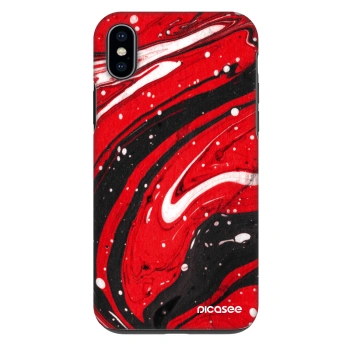 Obal pre Apple iPhone XS Max - Red black