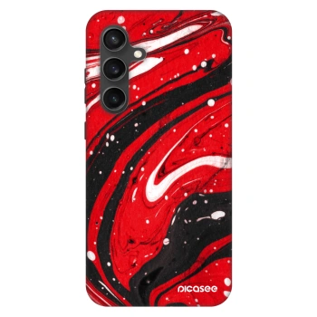 Obal pre Samsung Galaxy S24 FE S721B - Red black