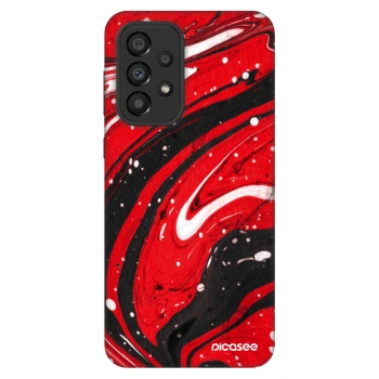 Obal pre Samsung Galaxy A33 5G A336 - Red black