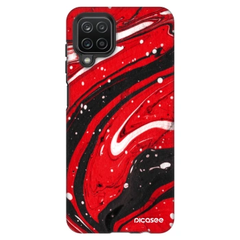Obal pre Samsung Galaxy A12 A125F - Red black