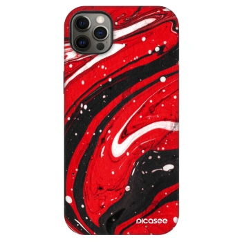 Obal pre Apple iPhone 12 Pro Max - Red black