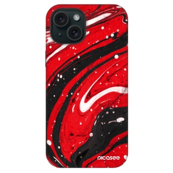 Obal pre Apple iPhone 15 - Red black