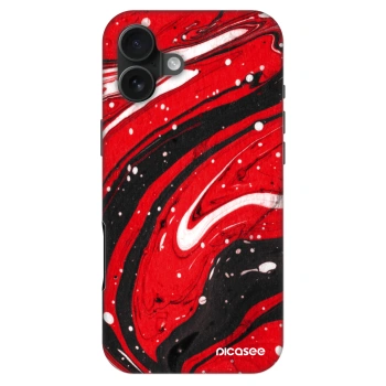 Obal pre Apple iPhone 16 Plus - Red black