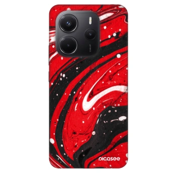 Obal pre Xiaomi Redmi Note 14 4G - Red black