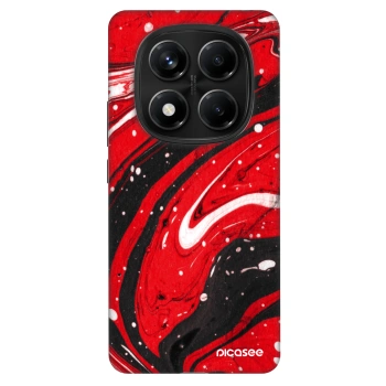 Obal pre Xiaomi Redmi Note 14 Pro 4G - Red black