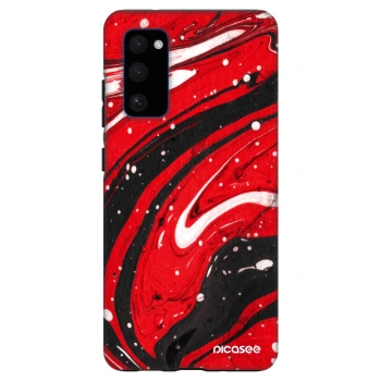 Obal pre Samsung Galaxy S20 FE - Red black