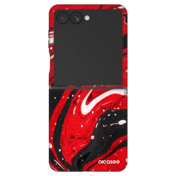 Obal pre Samsung Galaxy Z Flip7 5G - Red black