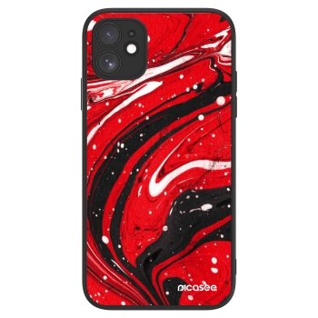 Picasee ULTIMATE CASE pro Apple iPhone 11 - Red black