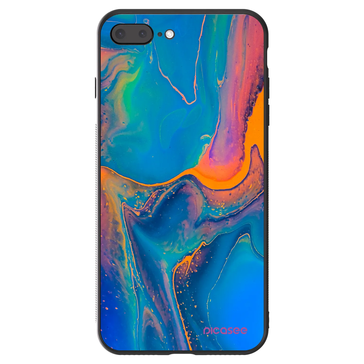 Picasee ULTIMATE CASE pro Apple iPhone 7 Plus - Rainbow