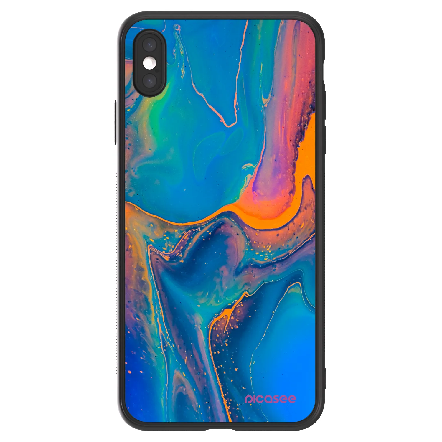 Picasee ULTIMATE CASE pro Apple iPhone XS Max - Rainbow