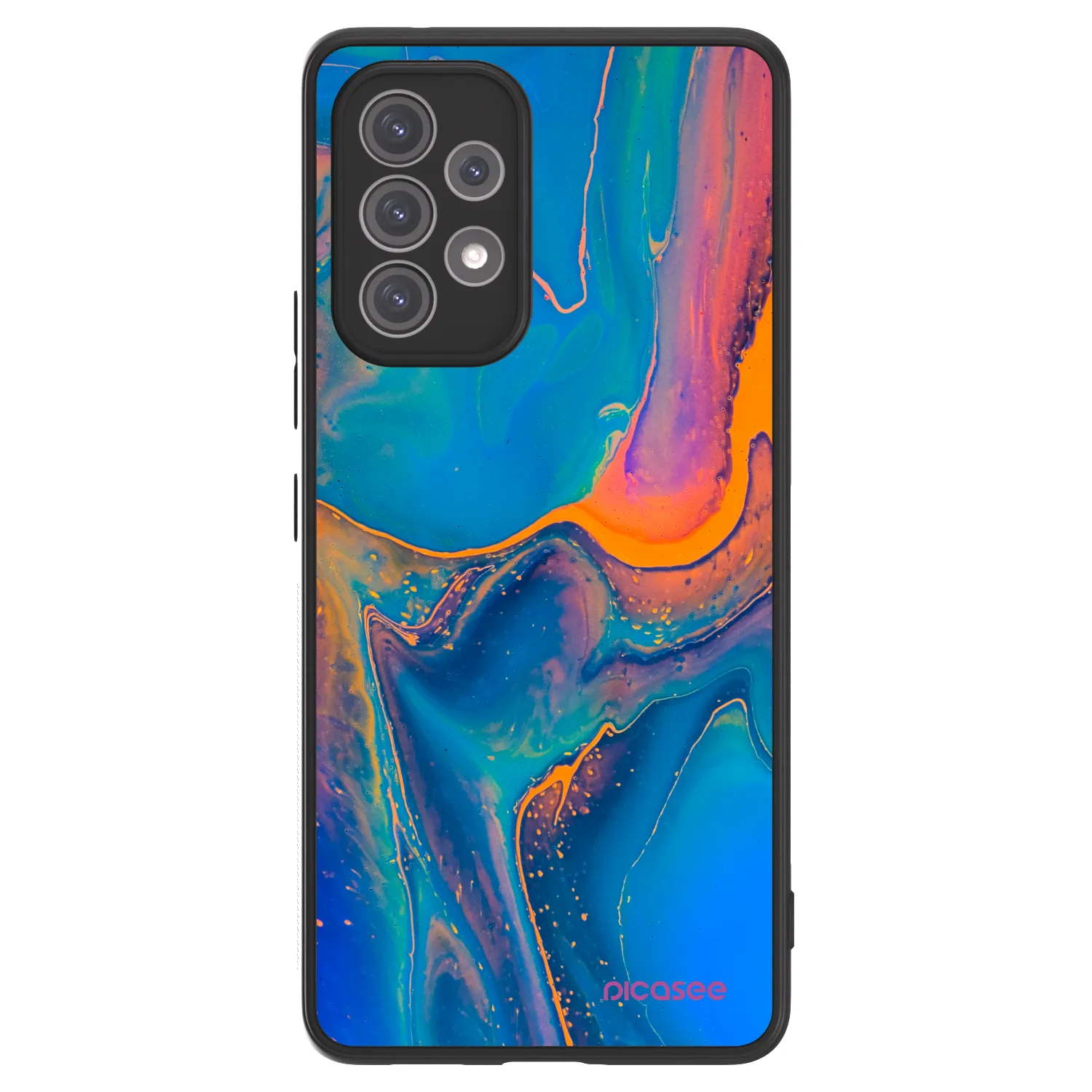 Picasee ULTIMATE CASE pro Samsung Galaxy A52s 5G A528B - Rainbow