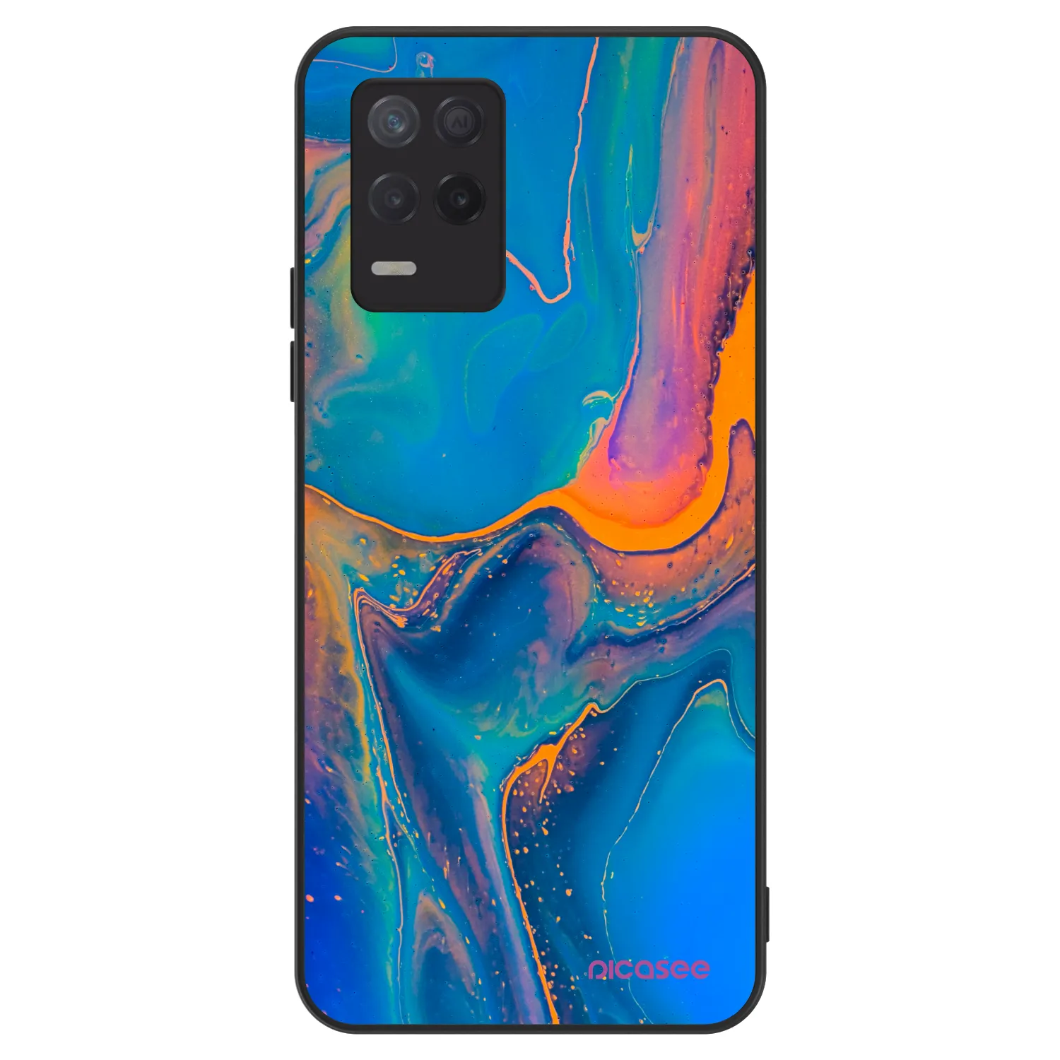 Picasee ULTIMATE CASE pro Realme 8 5G - Rainbow