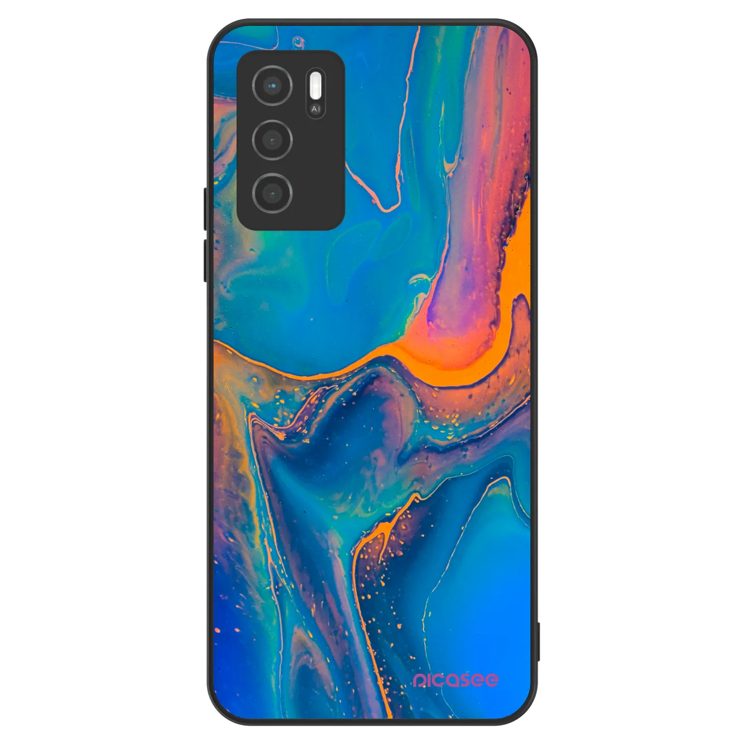 Picasee ULTIMATE CASE pro OPPO A16s - Rainbow