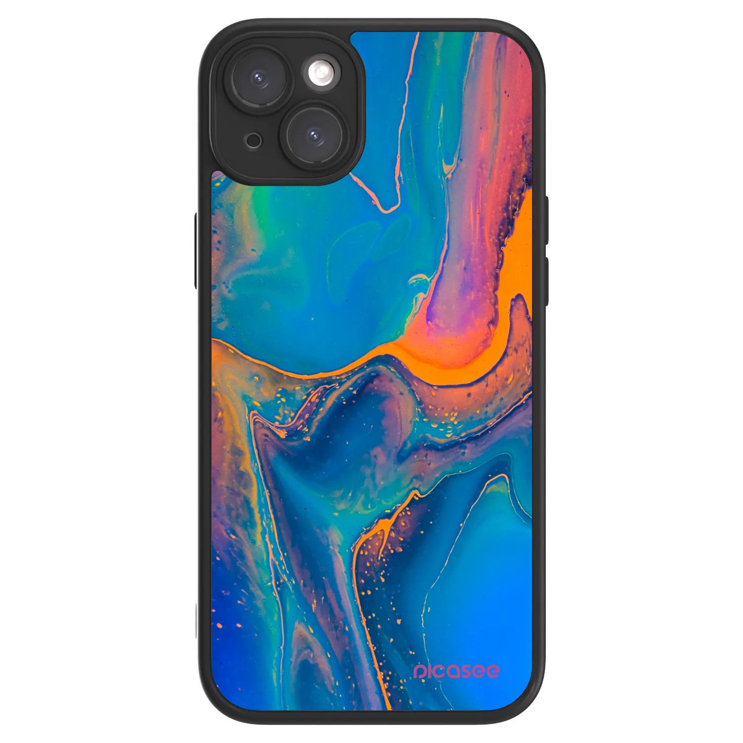 Picasee ULTIMATE CASE pro Apple iPhone 15 Plus - Rainbow