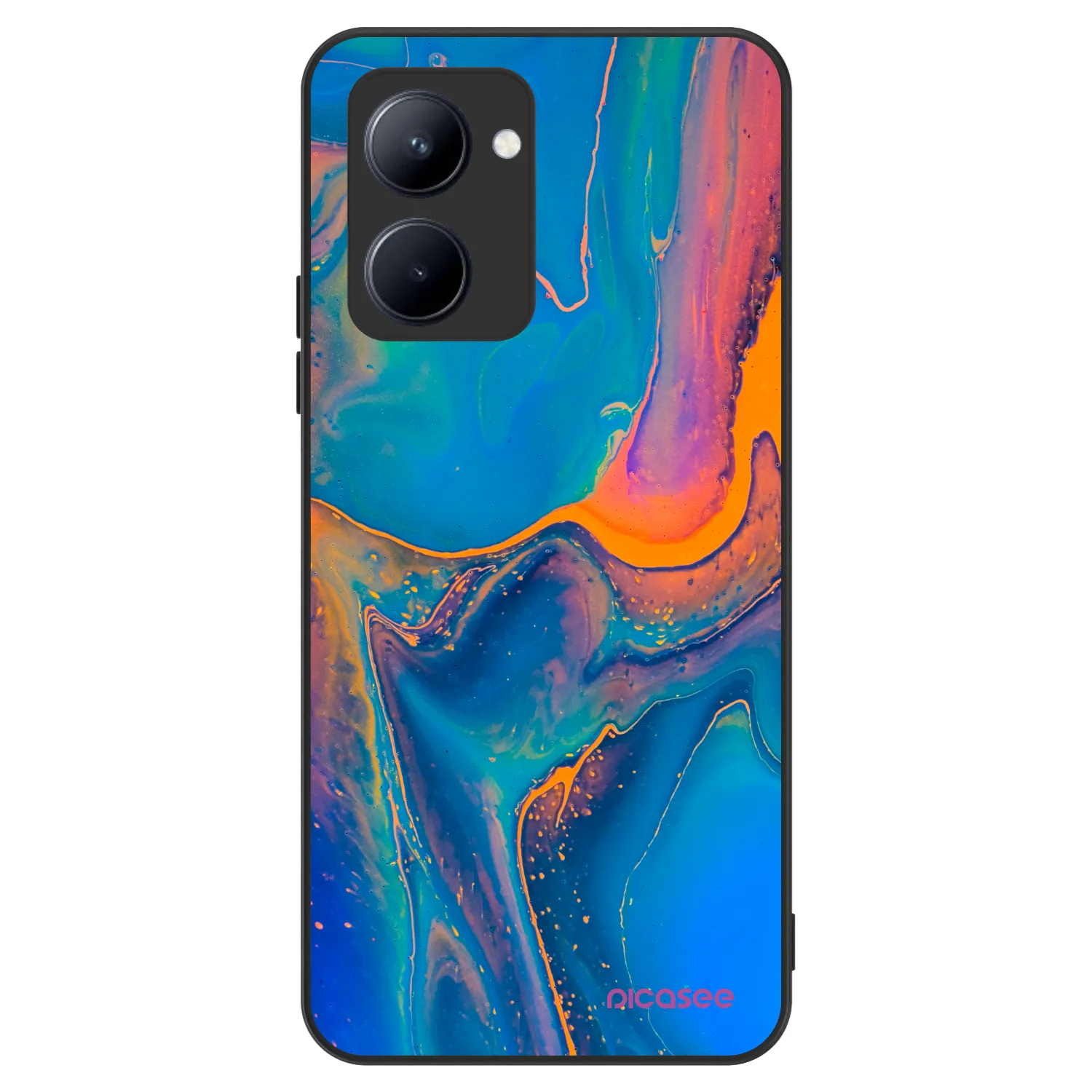 Picasee ULTIMATE CASE pro Realme C33 (2023) - Rainbow