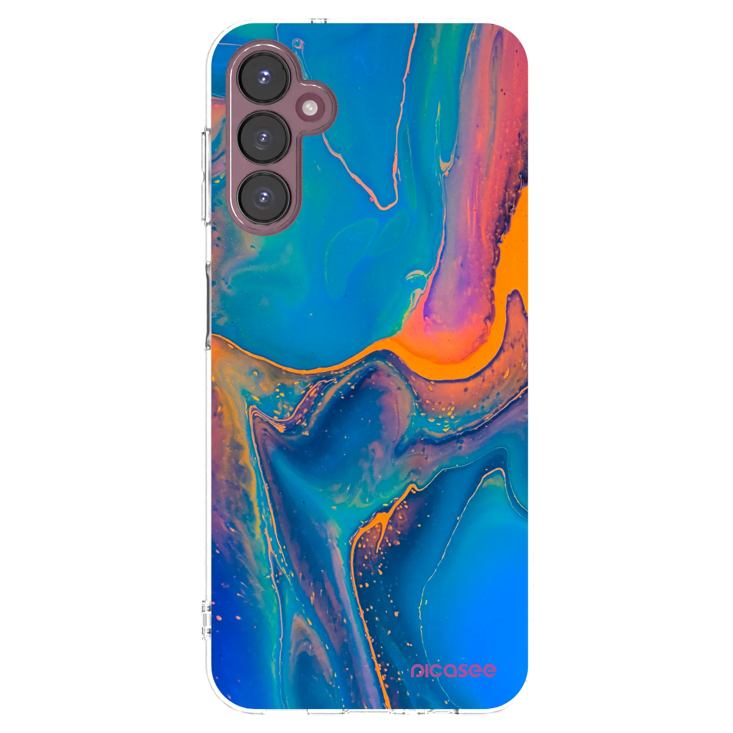 Picasee silikónový prehľadný obal pre Samsung Galaxy A05s A057G - Rainbow