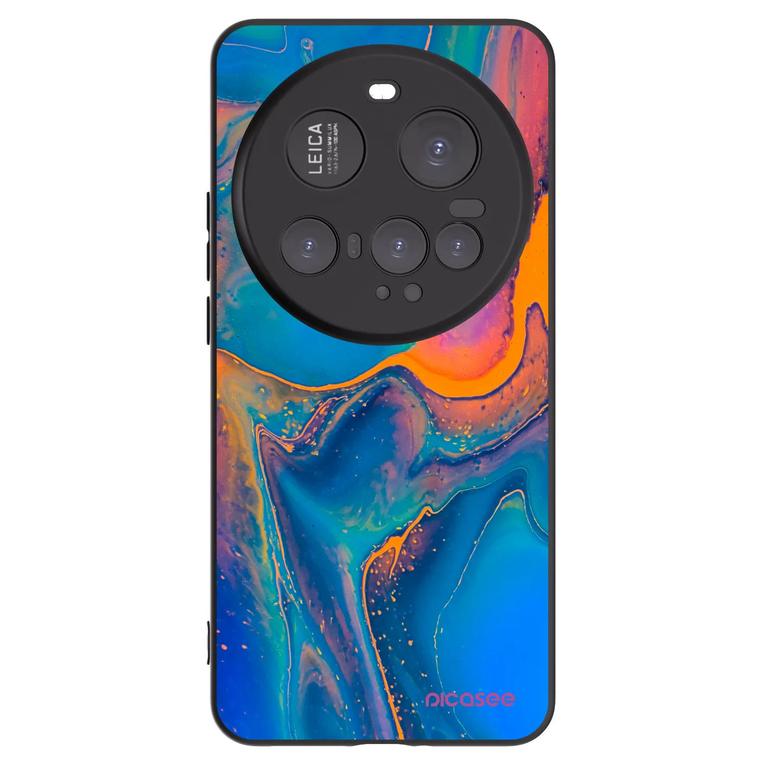 Picasee silikónový čierny obal pre Xiaomi 15 Ultra - Rainbow