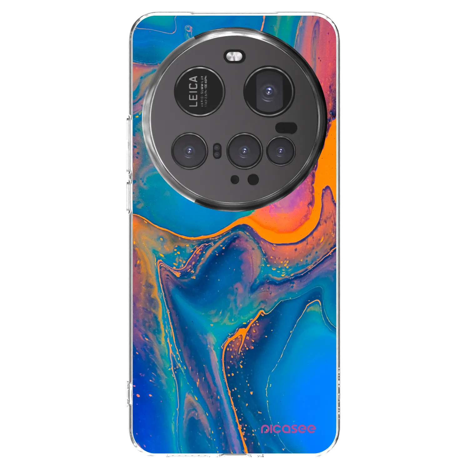 Picasee silikónový prehľadný obal pre Xiaomi 15 Ultra - Rainbow