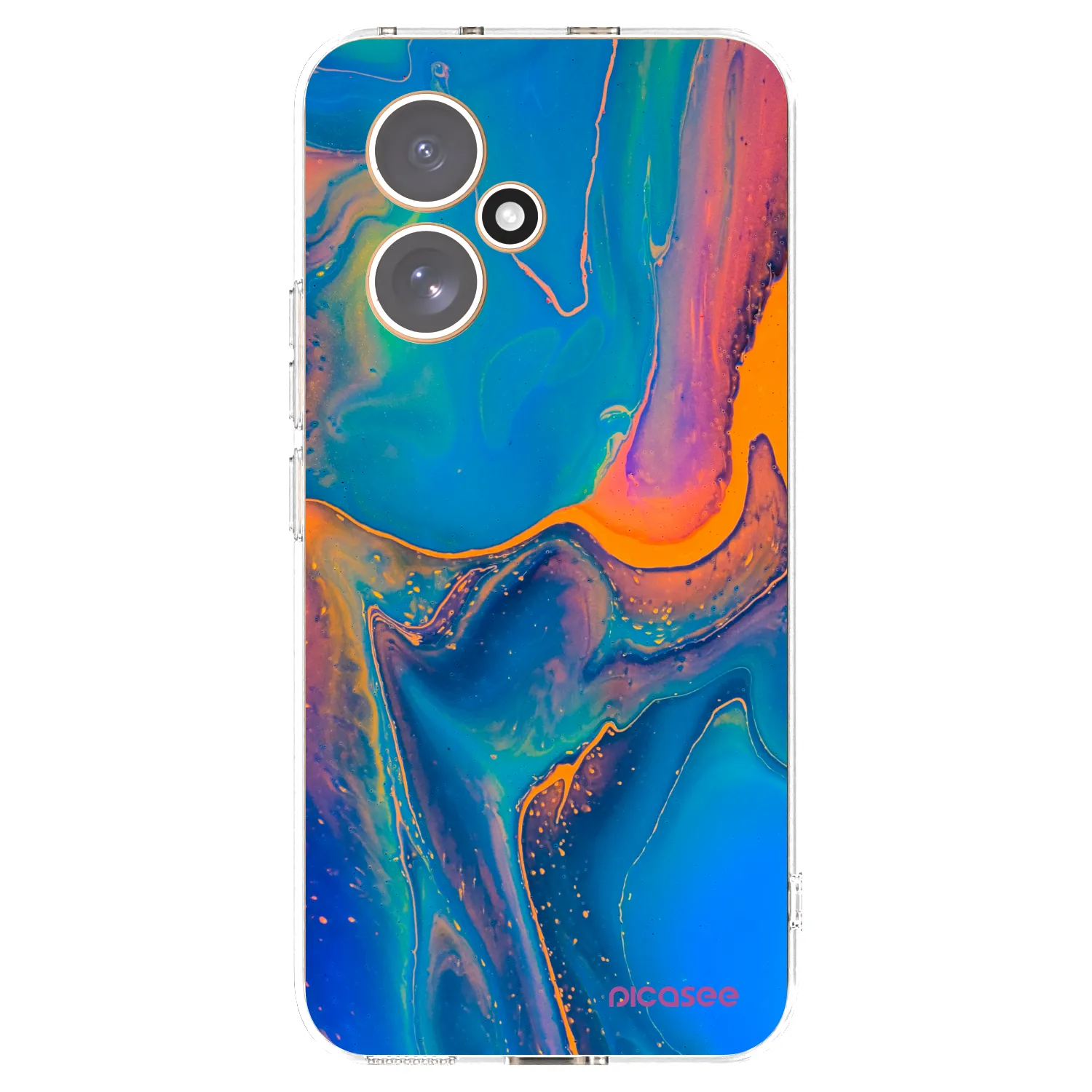 Picasee silikónový prehľadný obal pre Honor 400 5G - Rainbow