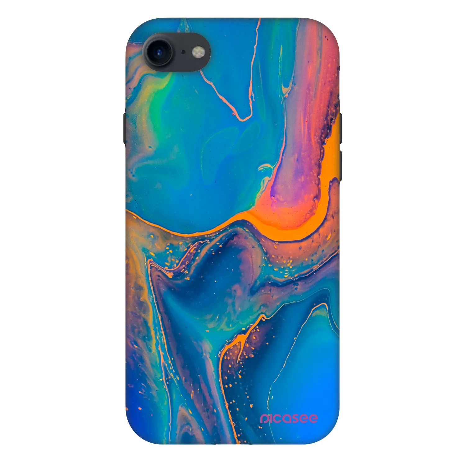 Picasee Fashion Case pre Apple iPhone SE 2020 - Rainbow