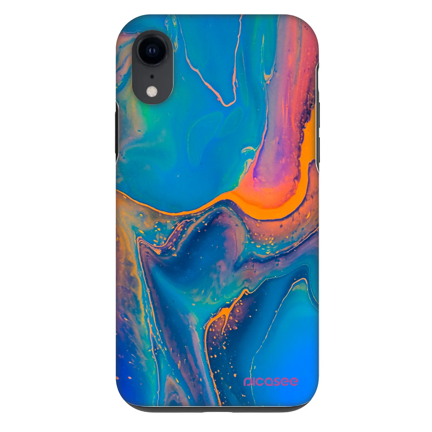 Picasee Fashion Case pre Apple iPhone XR - Rainbow