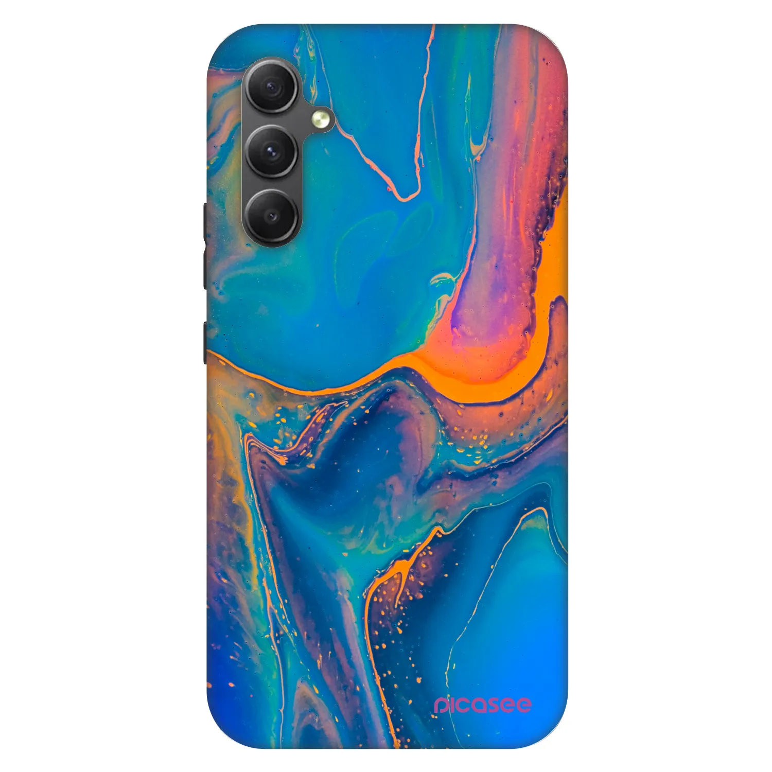 Picasee Fashion Case pre Samsung Galaxy A34 5G A346B - Rainbow