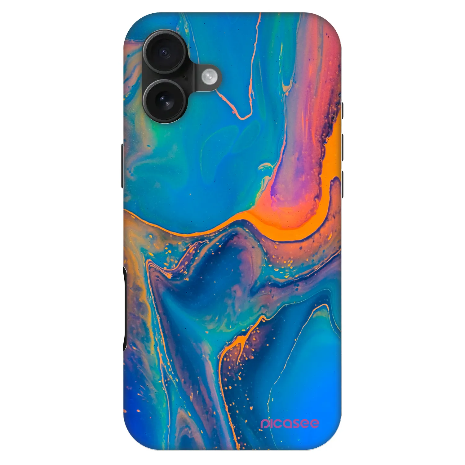 Picasee Fashion Case MagSafe pre Apple iPhone 16 Plus - Rainbow