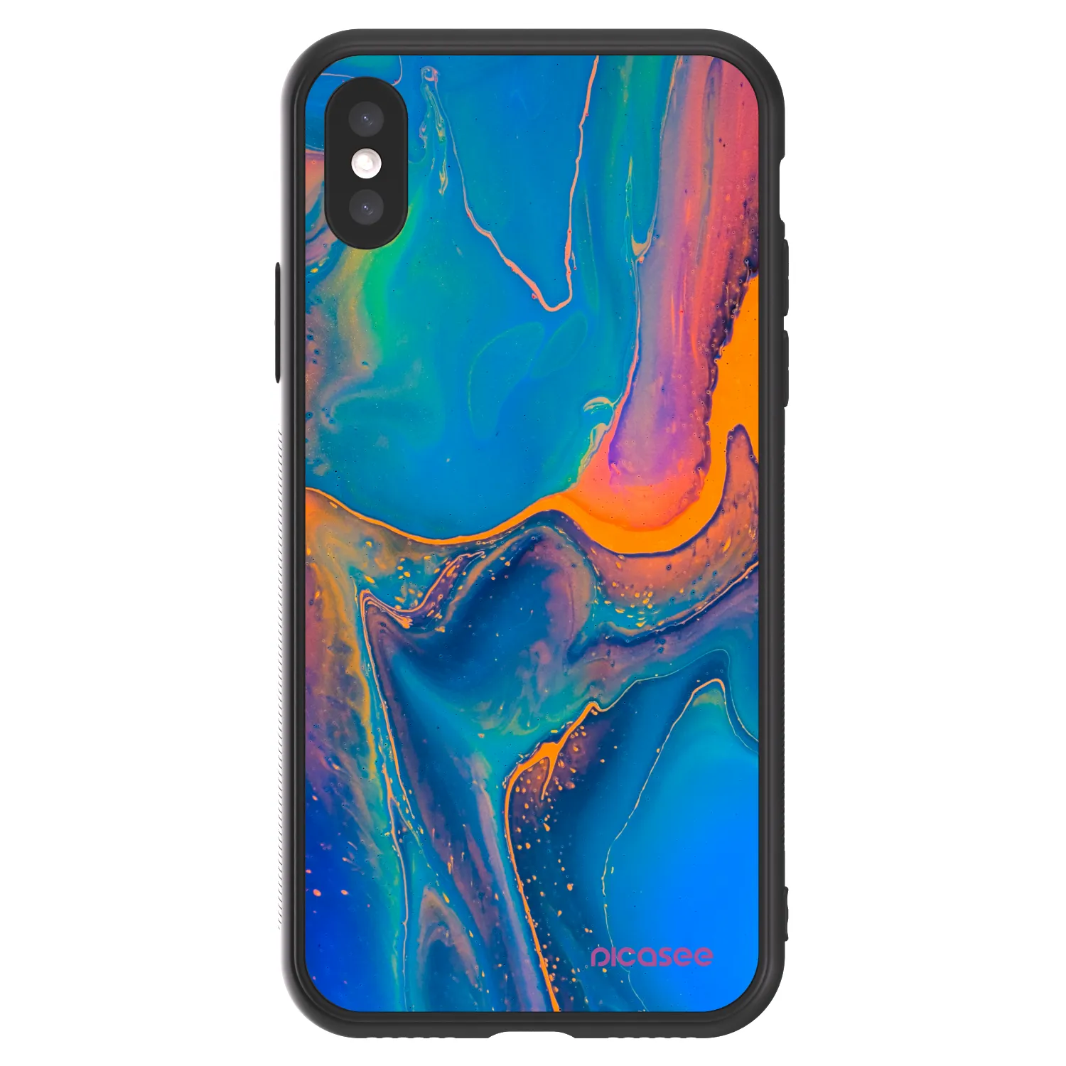 Picasee ULTIMATE CASE pro Apple iPhone X/XS - Rainbow