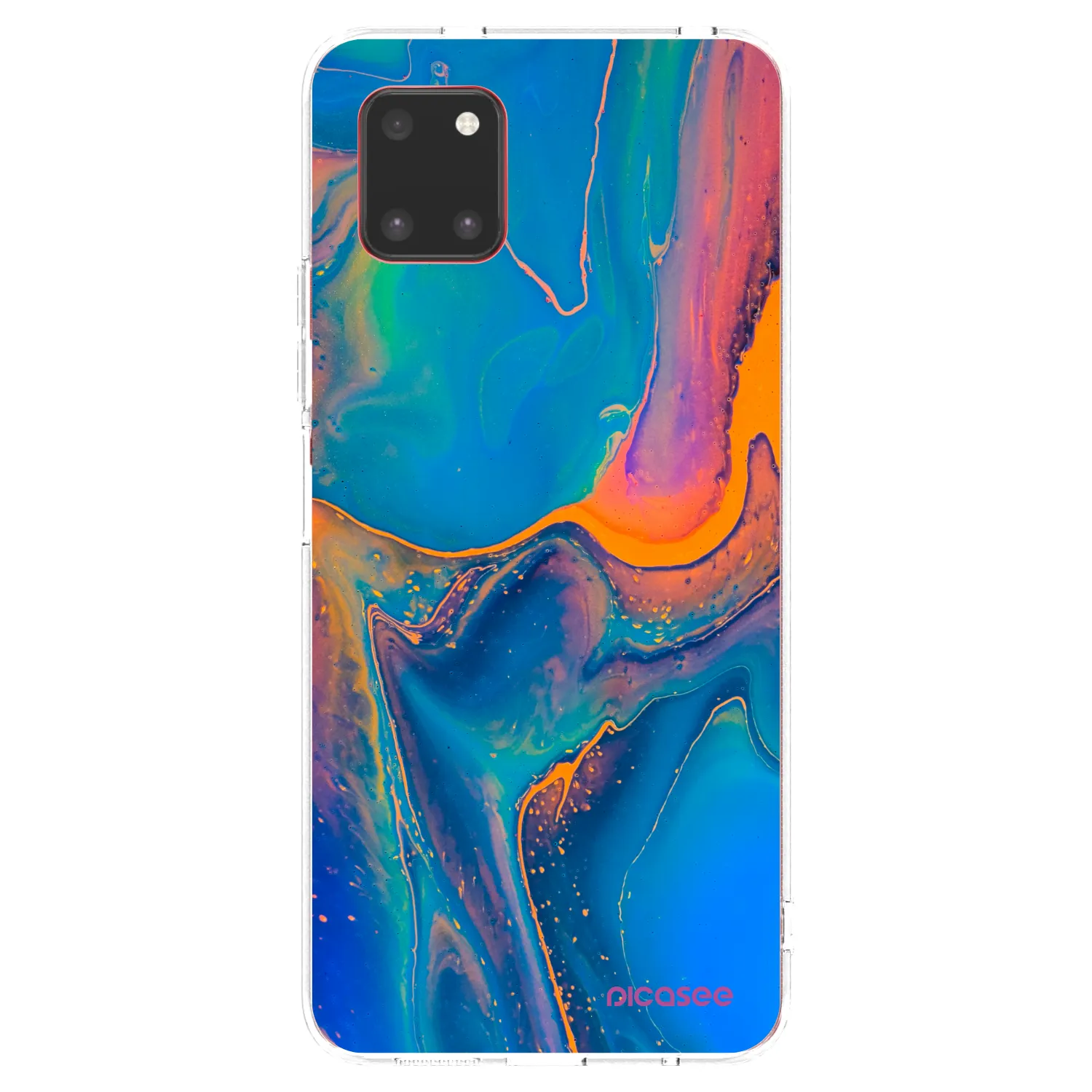 Picasee silikónový prehľadný obal pre Samsung Galaxy Note 10 Lite N770F - Rainbow
