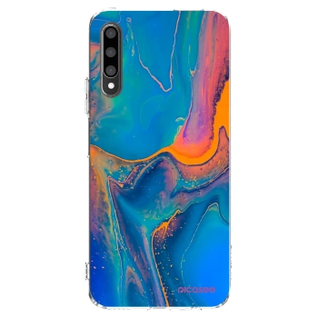 Picasee silikónový prehľadný obal pre Honor 9X Pro - Rainbow