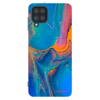 Picasee silikónový prehľadný obal pre Samsung Galaxy A12 A125F - Rainbow