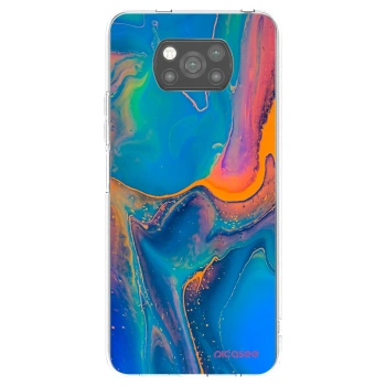 Picasee silikónový čierny obal pre Xiaomi Poco X3 Pro - Rainbow