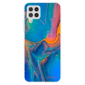 Picasee silikónový prehľadný obal pre Samsung Galaxy A22 A225F 4G - Rainbow