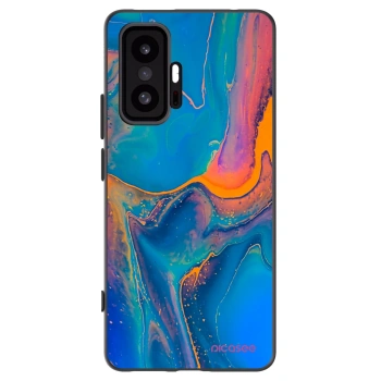 Picasee silikónový čierny obal pre Xiaomi 11T - Rainbow