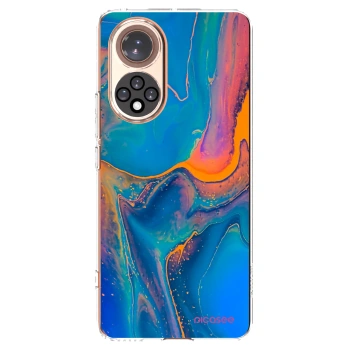 Picasee silikónový prehľadný obal pre Huawei Nova 9 - Rainbow