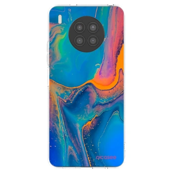 Picasee silikónový prehľadný obal pre Huawei Nova 8i - Rainbow