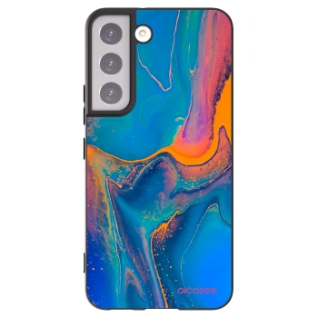 Picasee silikónový čierny obal pre Samsung Galaxy S22 5G - Rainbow