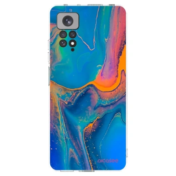 Picasee silikónový prehľadný obal pre Xiaomi Redmi Note 11S 4G - Rainbow