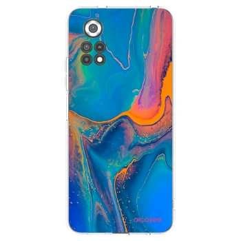 Picasee silikónový prehľadný obal pre Xiaomi Poco X4 Pro 5G - Rainbow