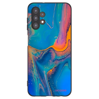 Picasee silikónový čierny obal pre Samsung Galaxy A13 4G A135 - Rainbow
