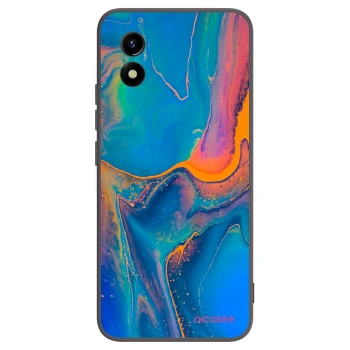 Picasee silikónový čierny obal pre Vivo Y01 - Rainbow