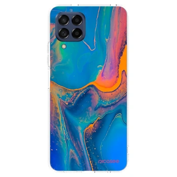 Picasee silikónový prehľadný obal pre Samsung Galaxy M53 5G - Rainbow