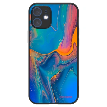 Picasee ULTIMATE CASE MagSafe pro Apple iPhone 12 mini - Rainbow