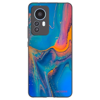 Picasee silikónový čierny obal pre Xiaomi 12T Pro - Rainbow