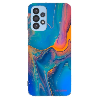 Picasee silikónový prehľadný obal pre Samsung Galaxy A23 A235F 4G - Rainbow
