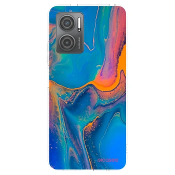 Picasee silikónový prehľadný obal pre Xiaomi Redmi 10 5G - Rainbow