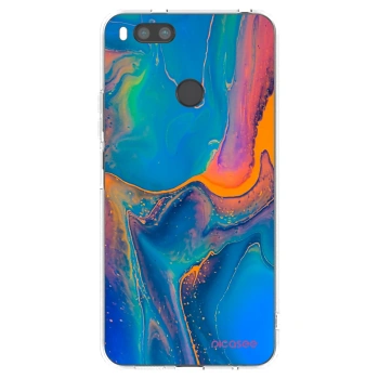 Picasee silikónový prehľadný obal pre Xiaomi Redmi A1 - Rainbow